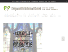 Tablet Screenshot of coopersvillereformed.com